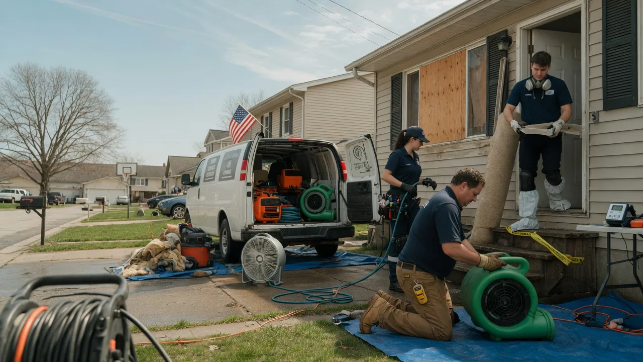 Water Damage Restoration in Martinsville, MO near me